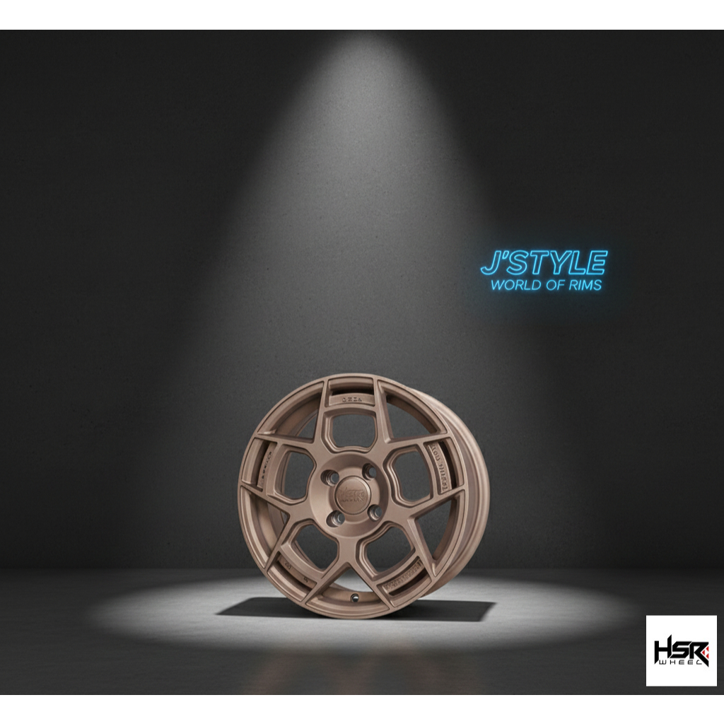 1 Set Velg Vios, Brio, Atto1, Sigra, Karimun, Dll DESING DECA Ring 15X65 PCD 4x100 ET42 Sandy Bronze