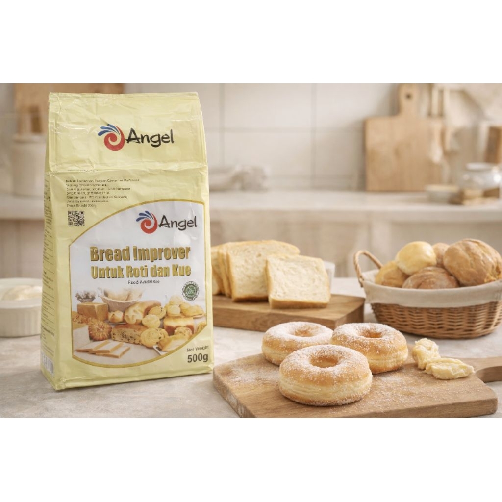 Ecer Angel Bread Improver 100gr | Pelembut & Pengembang Roti Donat