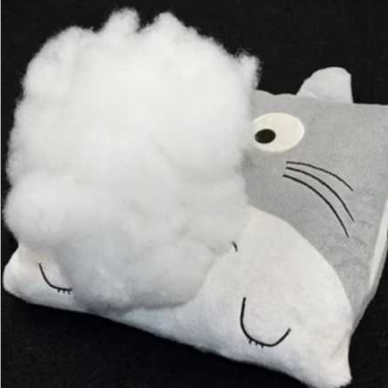 Kapas Dakron 1KG Dakron  / Dacron  / isi bantal / Isi guling kapuk / isi boneka rajut amigurami