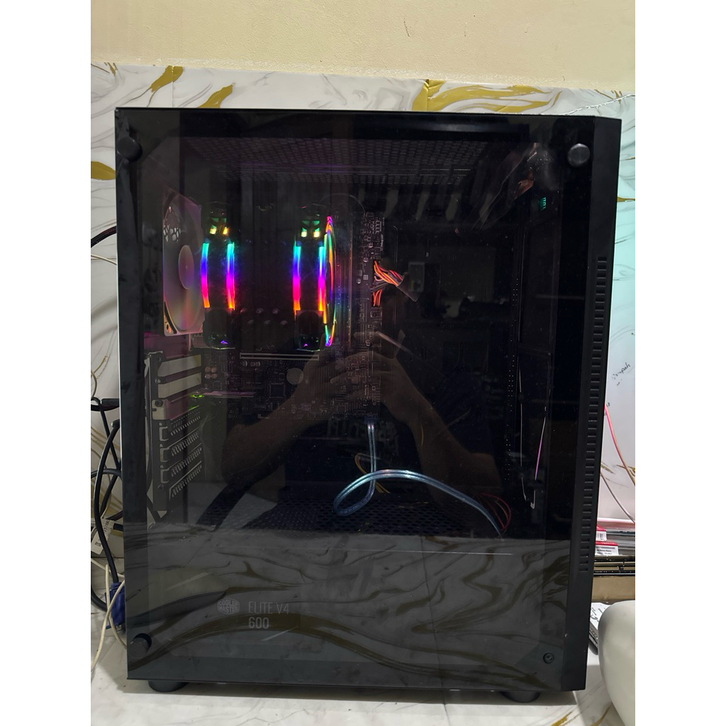 pc gaming intel core i5 11600k,memory 8gb,ssd 512gb,psu 600w