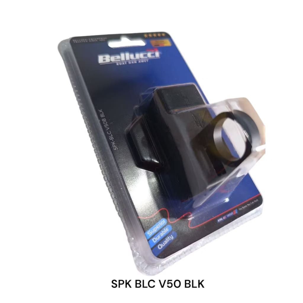 Spring Knip Bellucci V50 Black / Grendel Jendela Bellucci Hitam / Slot Jendela / Spring Knife