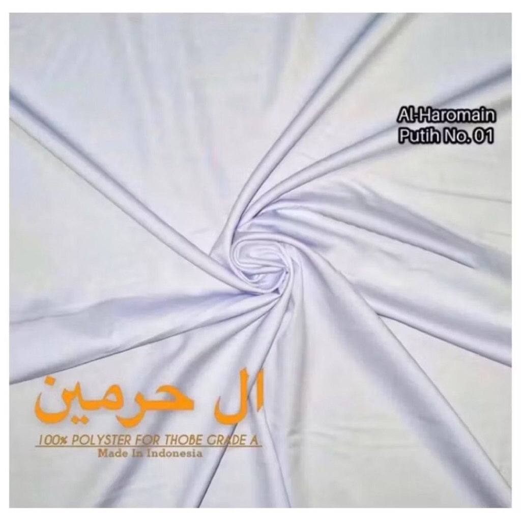 KAIN SAUDI KOREA // Saudi Import // Men THOBE // KHUSUS Putih