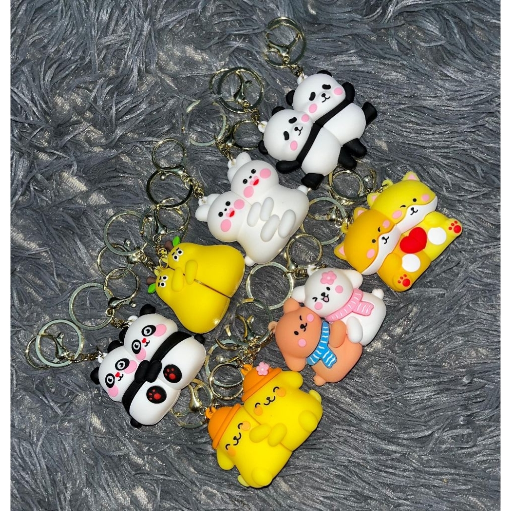 Gantungan Kunci Couple Karakter Lucu