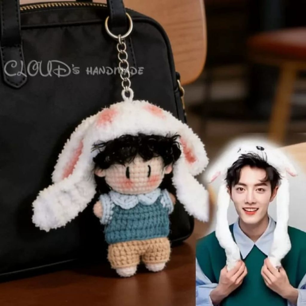 Keychain DIY Xiao Zhan