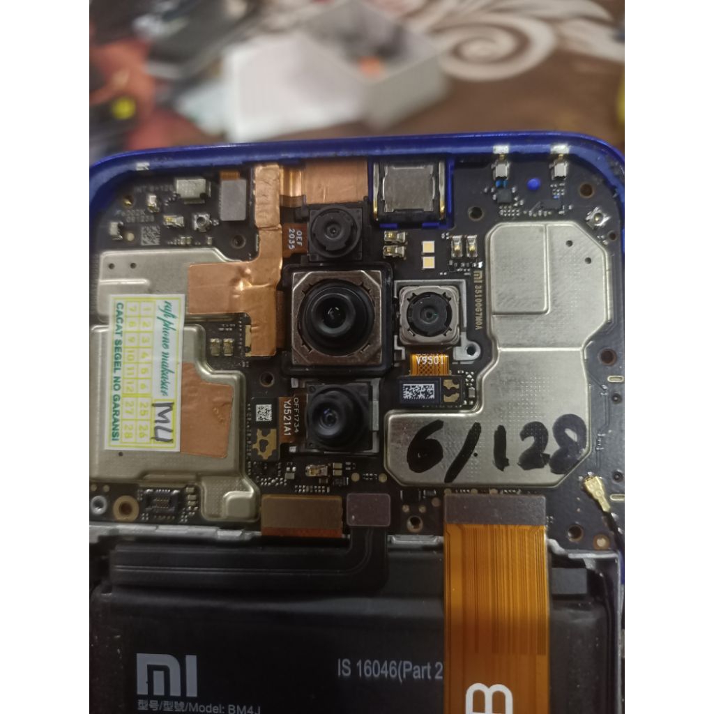 Mesin Normal Xiaomi Note 8 Pro Ram 6/128gb