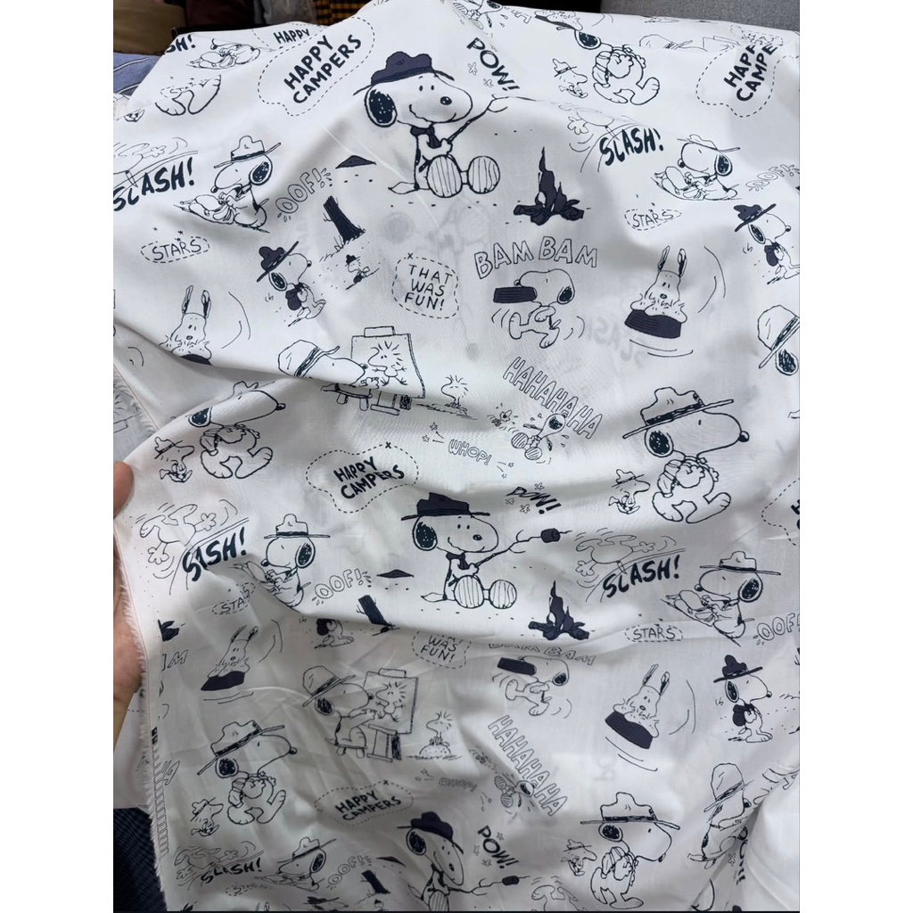 Kain Katun Printing Uniqlo