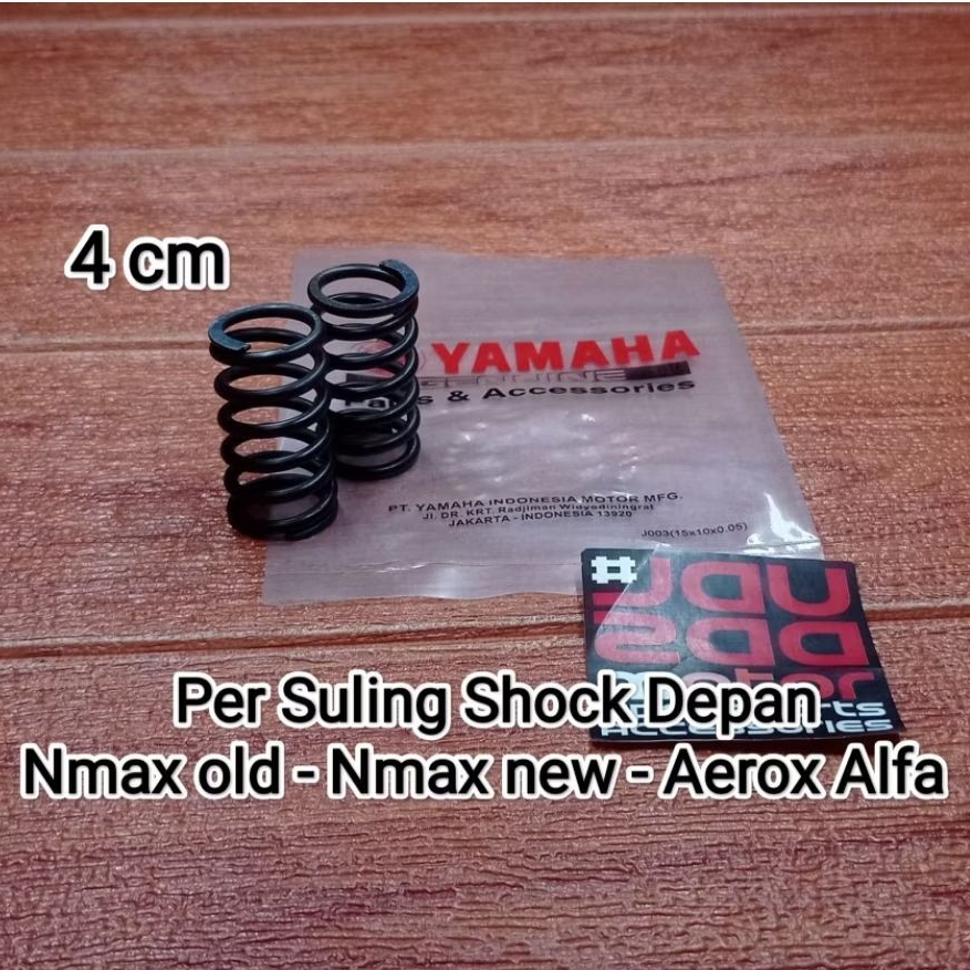 PER SULING SHOCK DEPAN NMAX OLD NEW AEROX ALFA PANJANG 4CM