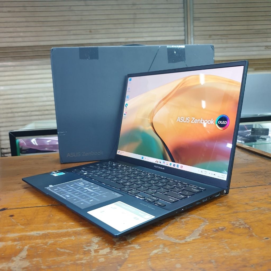 Asus ZenBook OLED UX3402ZA Core i7-1260P SSD 512GB Ram 16GB 14 inch 2.8K Mulusss