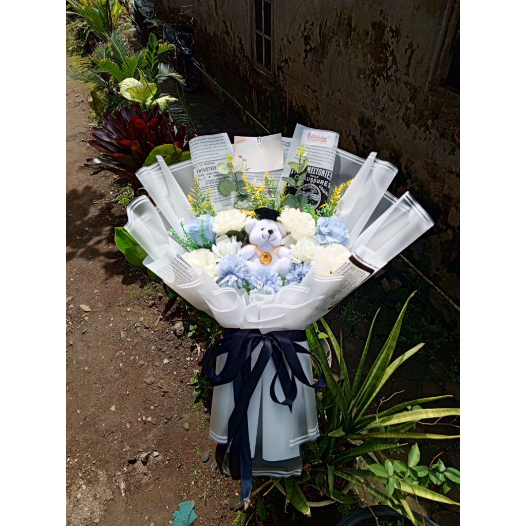 buket boneka bunga wisuda besar