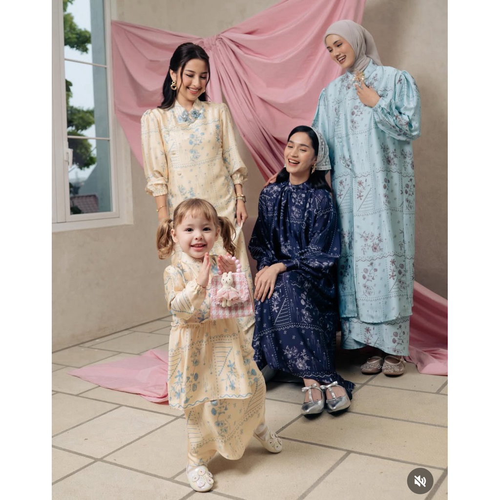 [READY] ISHANA TUNIC SET RAYA SERIES BY HAIDEE AND ORLIN JASTIP