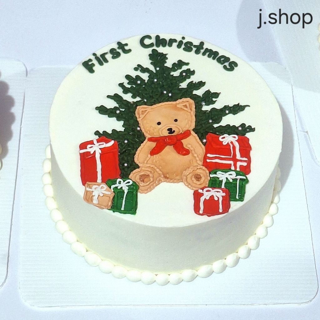 [D16cm] Custom Cake Jakarta | Birthday Cake | Lettering Cake | Korean Cake [Baca Deskripsi]