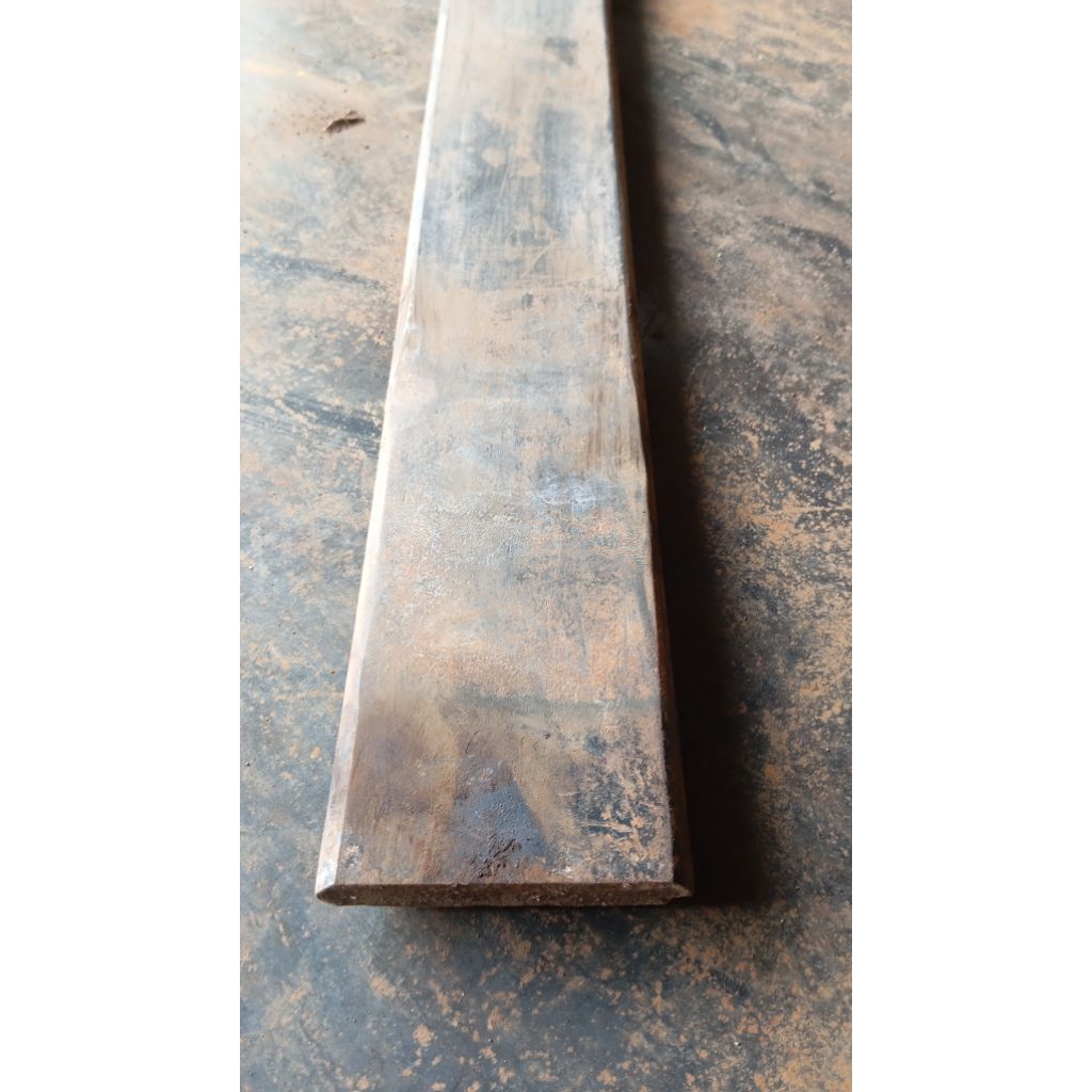 Besi baja daun per bekas Lebar 9 cm tebel 20 mm panjnag 10 cm -50 cm