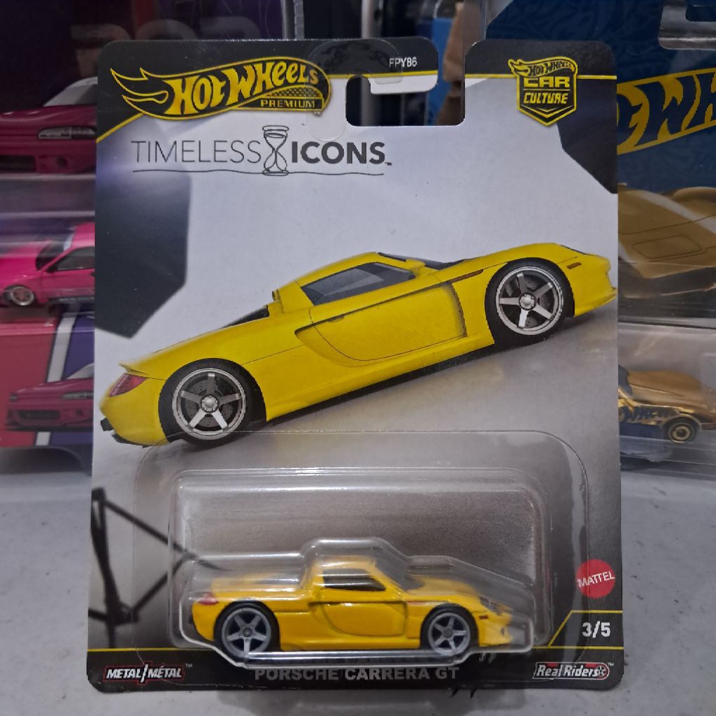 Hot Wheels Porsche Carrera GT timeless icons- Hotwheels timeless icons Porsche Carrera GT