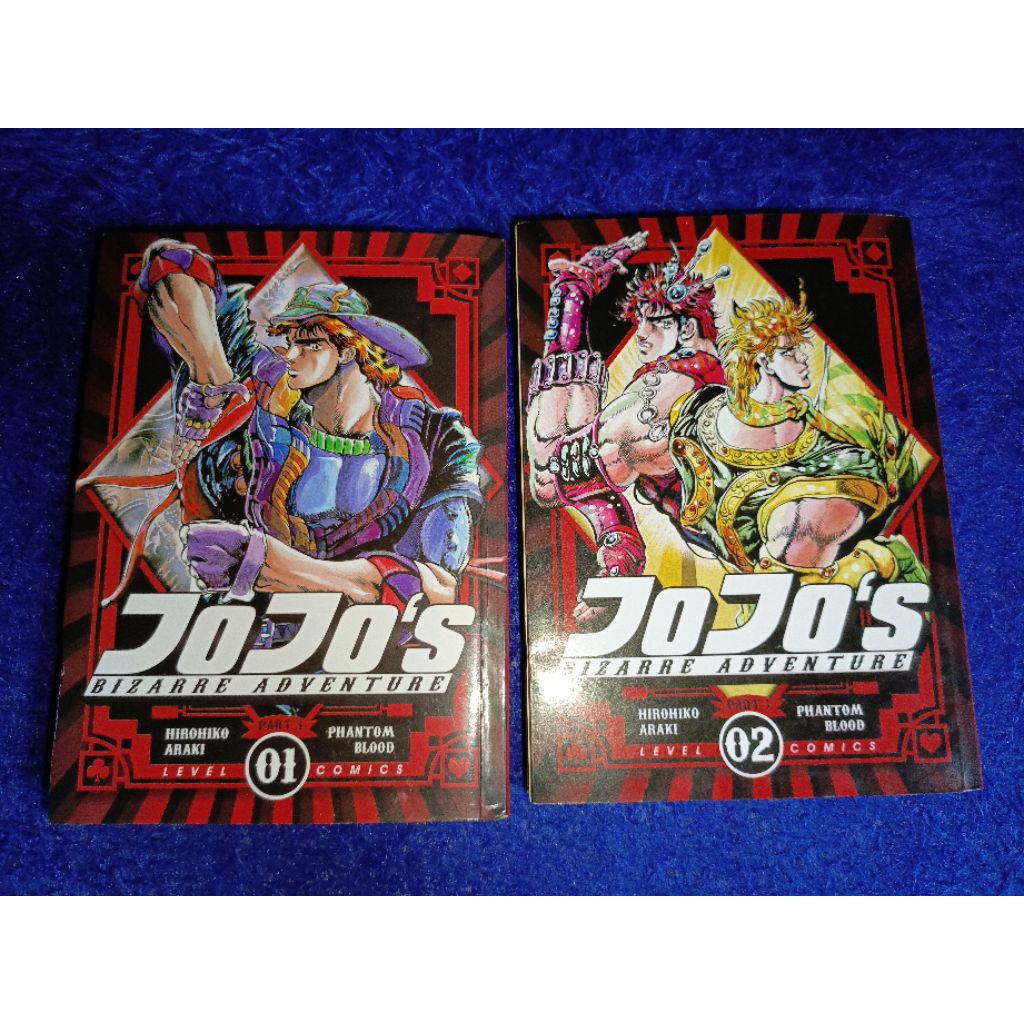 Komik Jojo Bizarre Adventure vol 1&2