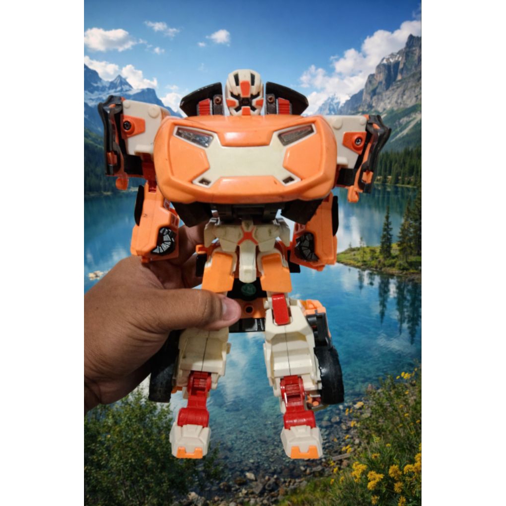 TOBOT EVOLUSI X ORIGINAL YOUNG TOYS UKURAN BESAR [ SECOND ]