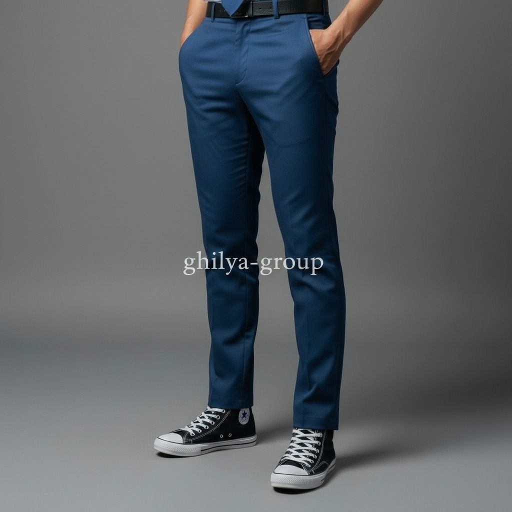 celana smp, celana biru smp, celana smp panjang