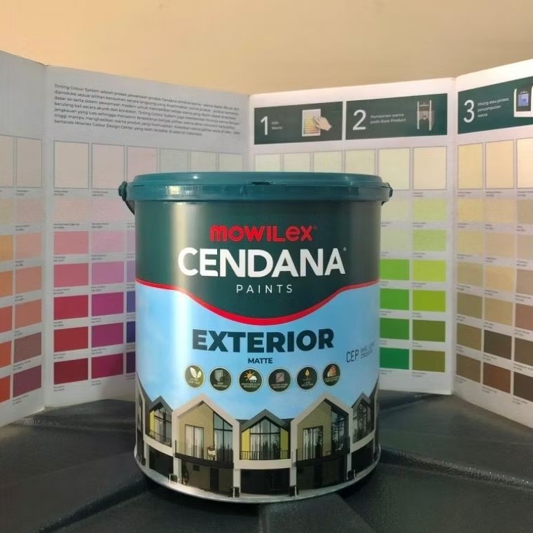 MOWILEX CENDANA EXTERIOR Warna Tinting Cat Tembok Exterior - 5Kg