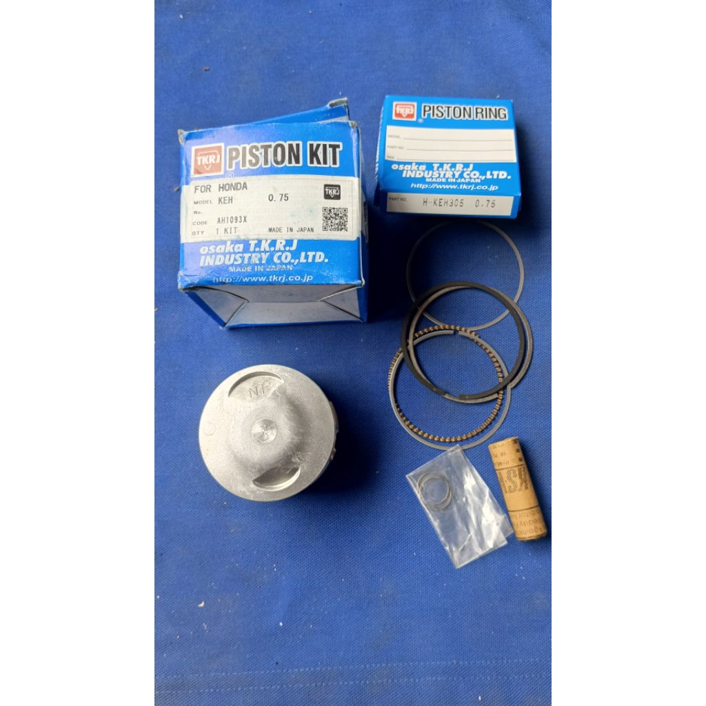 piston kit seher set TKRJ KEH Tiger Megapro os 0.75 oversize 75