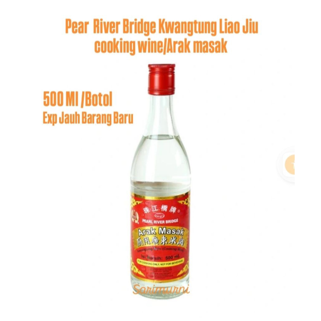 Prb Arak masak putih 500ml/Kwangtung mijiu Cooking Wine 500 Ml/arak beras