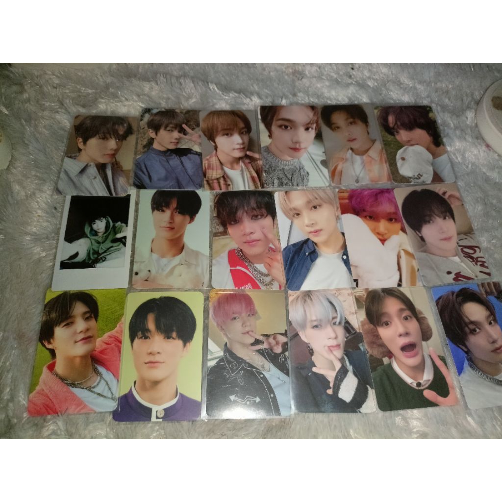 [ BACA DESKRIPSI ] photocard nct dream 127 jeno mangap jisung boneka jaehyun haechan boneka mark bea