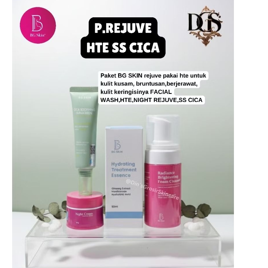 Paket Ultimate Rejuve with Sunscreen Cica Shooting - Anti kulit sensitif - Skincare Kulit Sensitif -