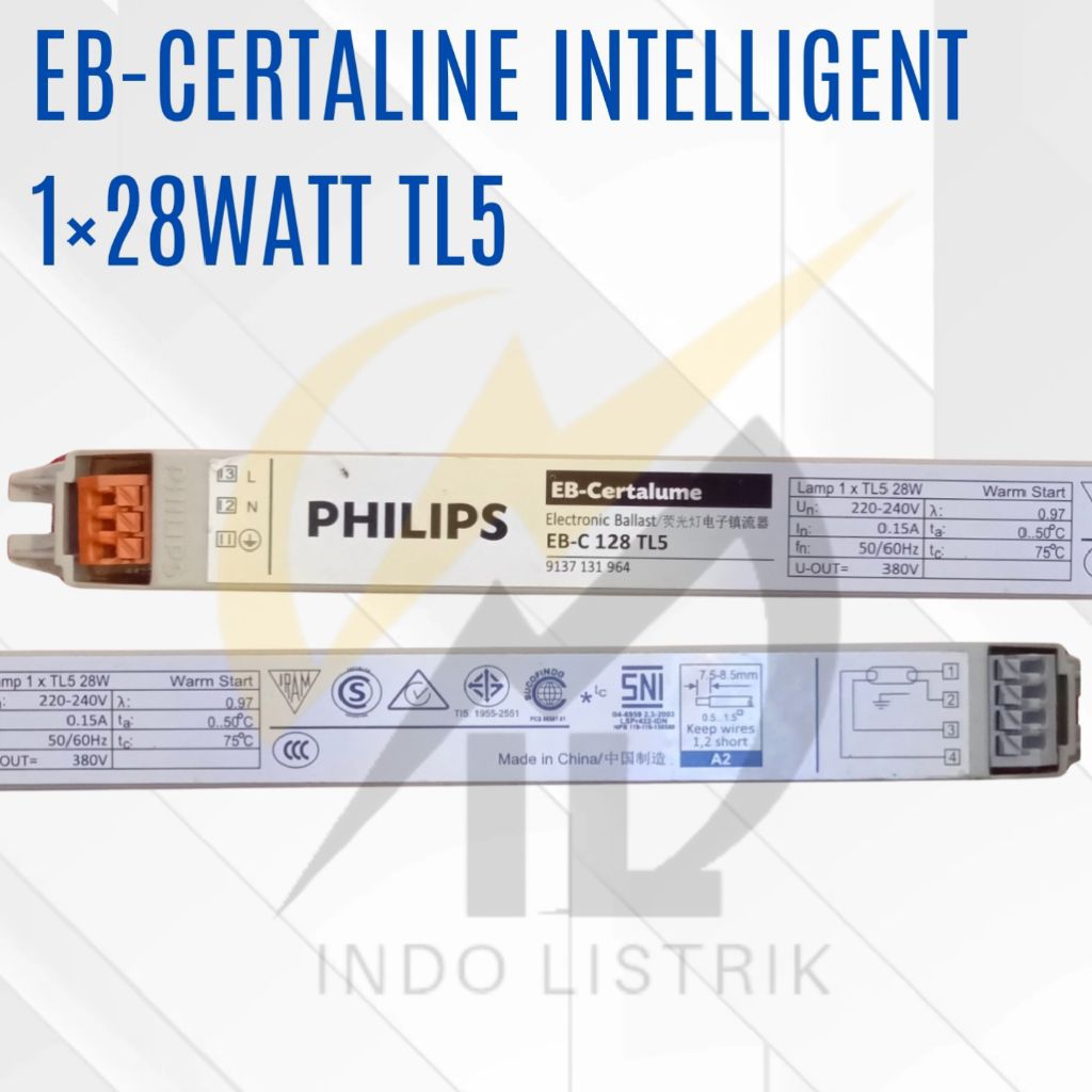 Ballast Philips EB-CI 1x28w TL5 / Trafo Philips EB-CI 1x28w TL5 / Philips ebci 128 TL5
