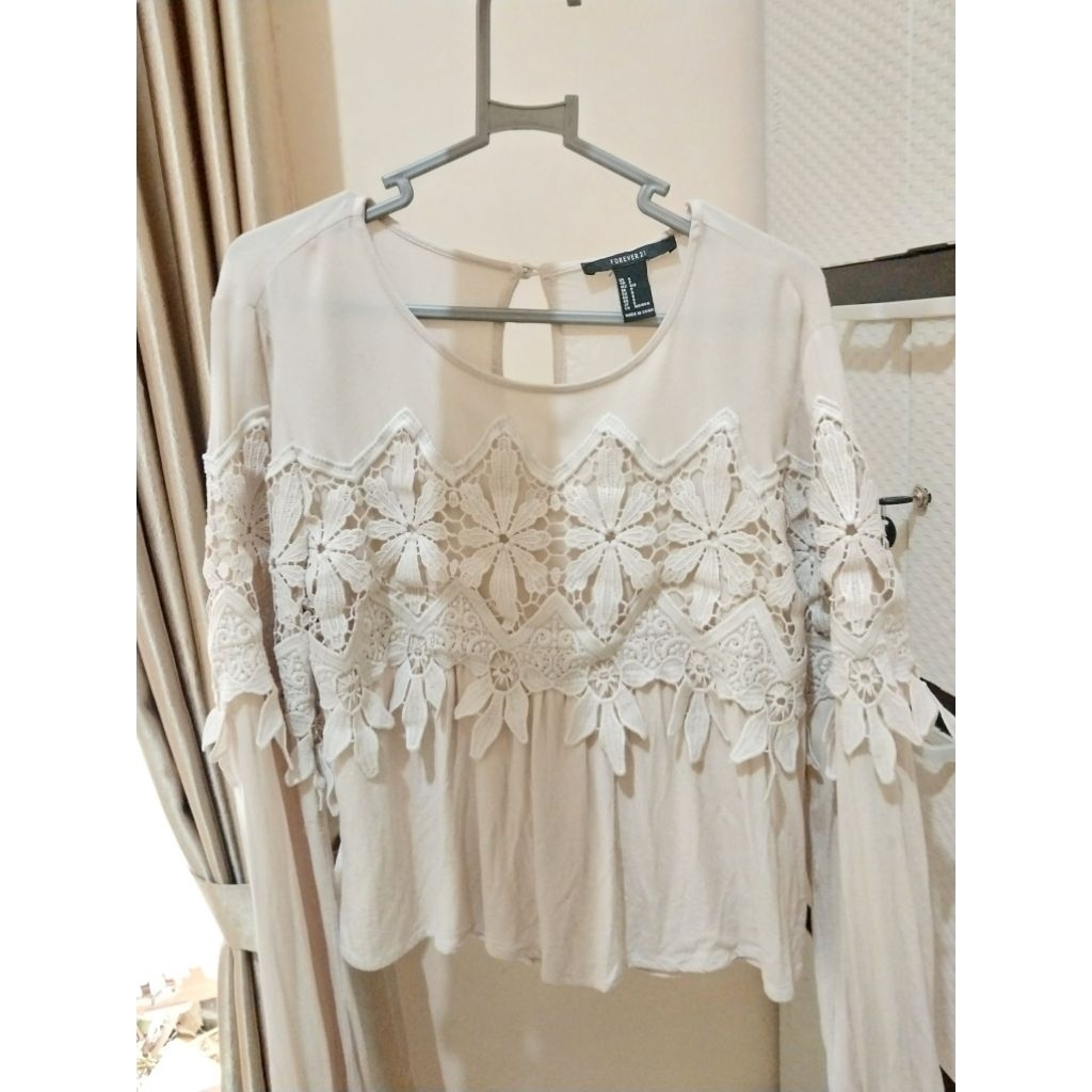 blouse brukat,baju kondangan, blouse bunga