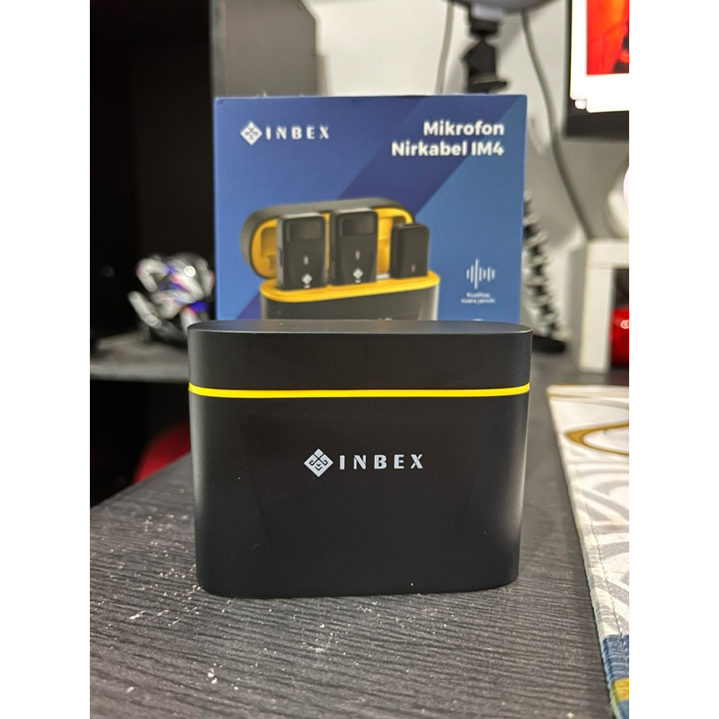 Microphone Wireless INBEX IM4 Mic Clip On 2-in-1 second/bekas