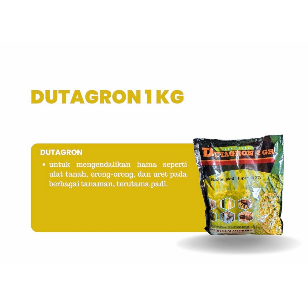 INSEKTISIDA DUTAGRON PEMBASMI ULAT TANAH 1KG