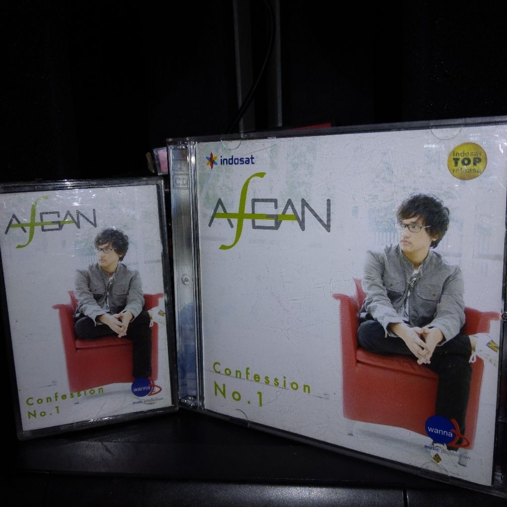Paket kaset & cd Afgan Confession no.1