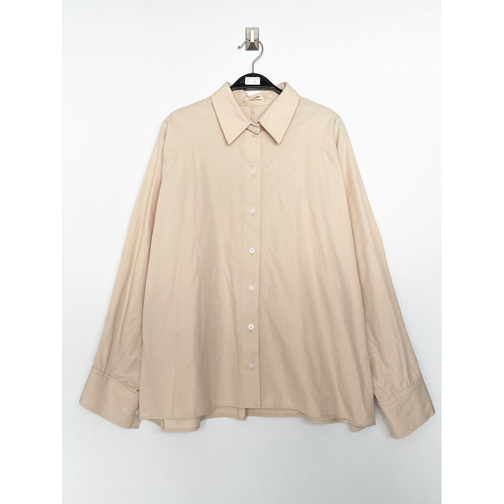 new sample loose oversized shirt - khaki