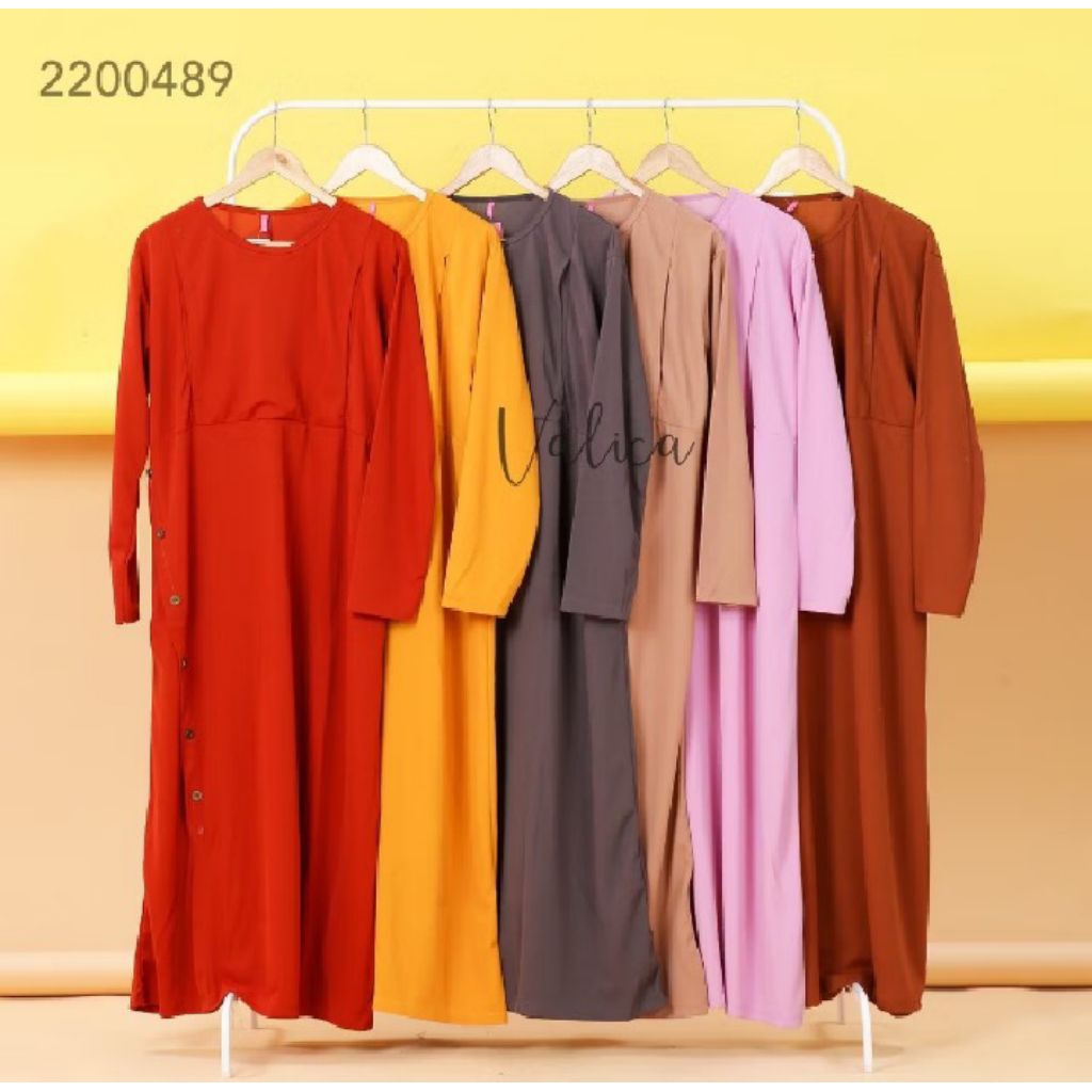 NF Gamis voxy kancing gamis busui cocobee