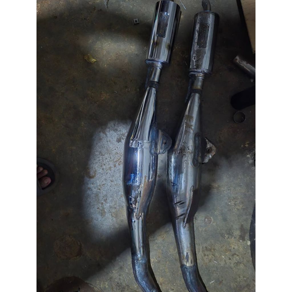 Knalpot Cduckz Muffler Original Jogja FIZR FORCE1 F1ZR Road Race Bobokan 116cc 125CC