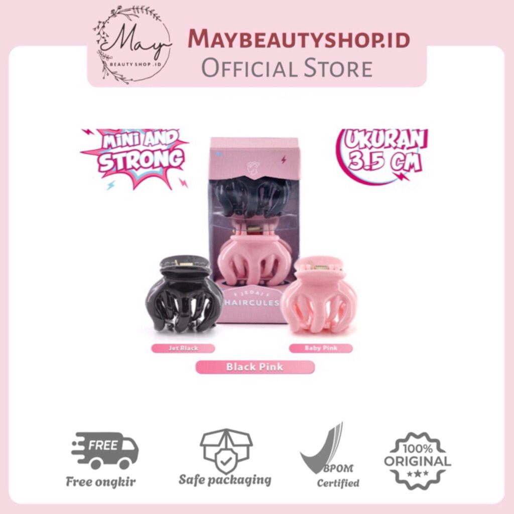DeClip Jedai Haircules Gigi 5 Ukuran 3,5 cm / Gigi 3 uk 3,5cm