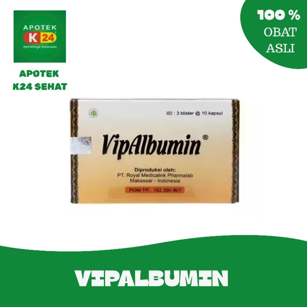 Vipalbumin (Ekstrak Ikan Gabus)