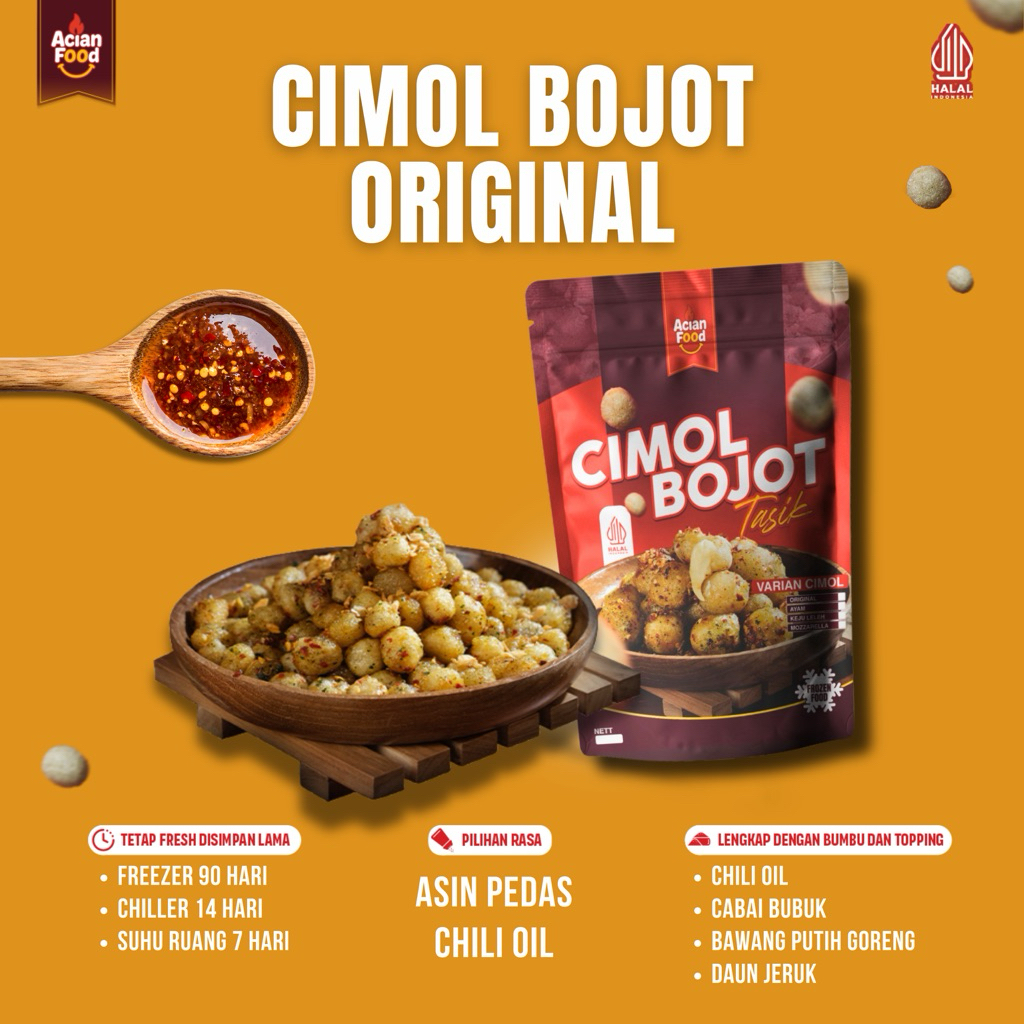 CIMOL BOJOT CHILI OIL ASIN PEDAS