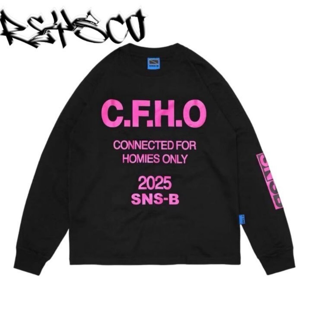 LONGSLEVE CFHO BLACK PINK