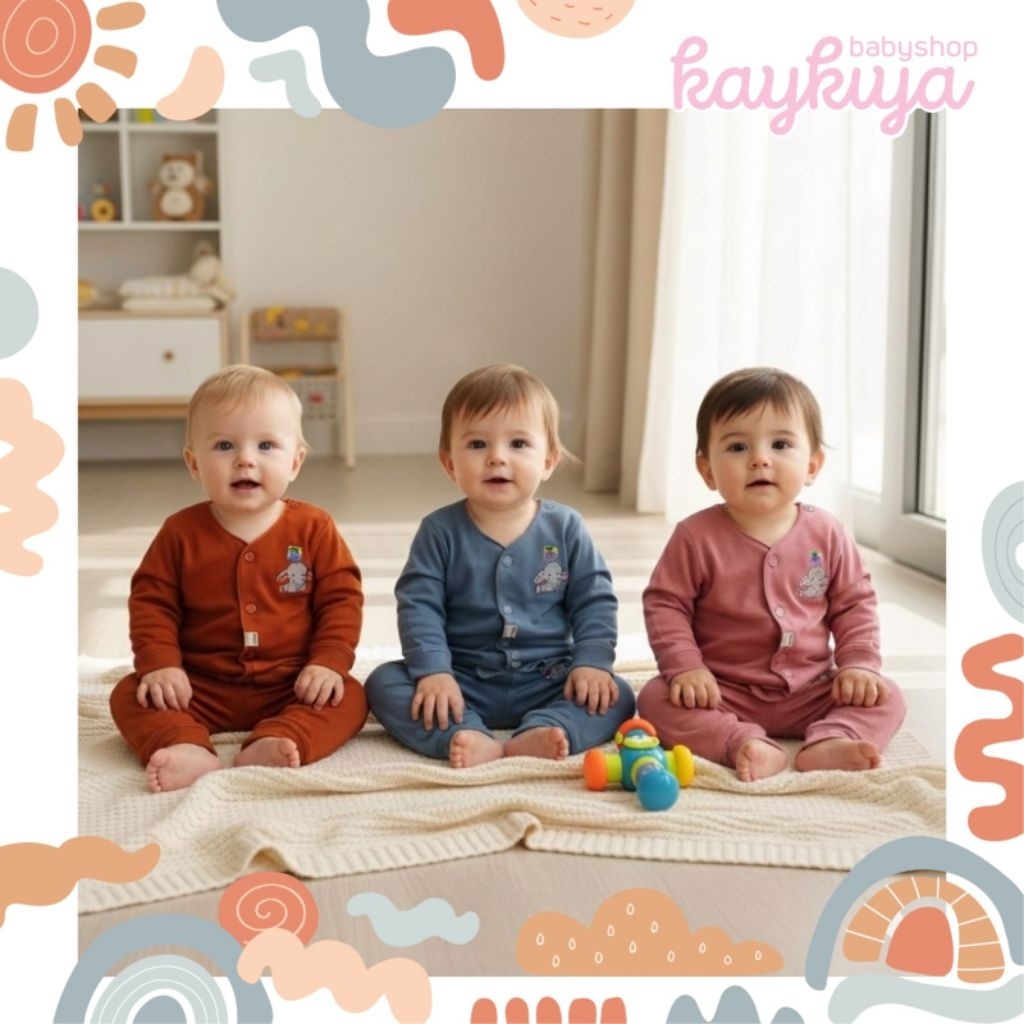 DDKU - SETELAN PANJANG PANJANG NB KANCING DEPAN