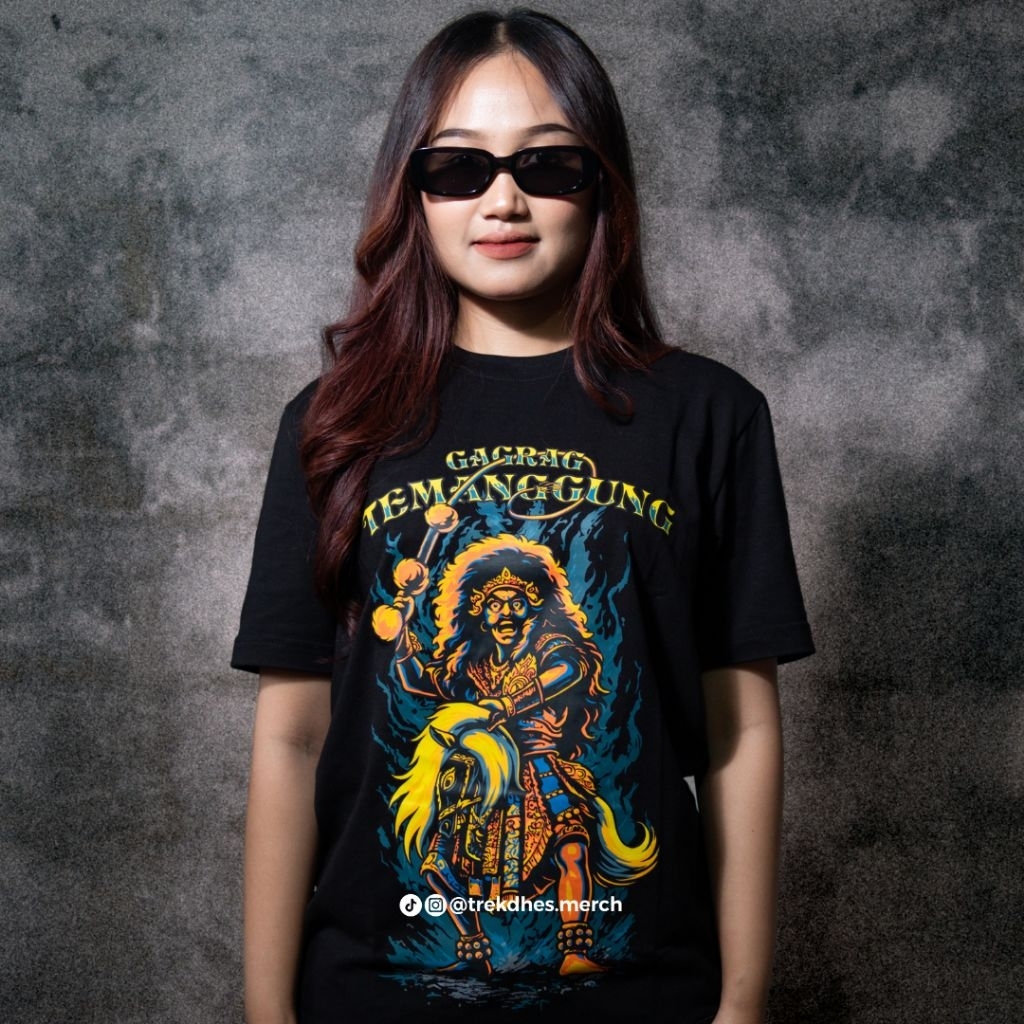 KAOS GAGRAG TEMANGGUNG TREKDHES MERCH | Kaos Budaya | Kaos Jaran Kepang Temanggung