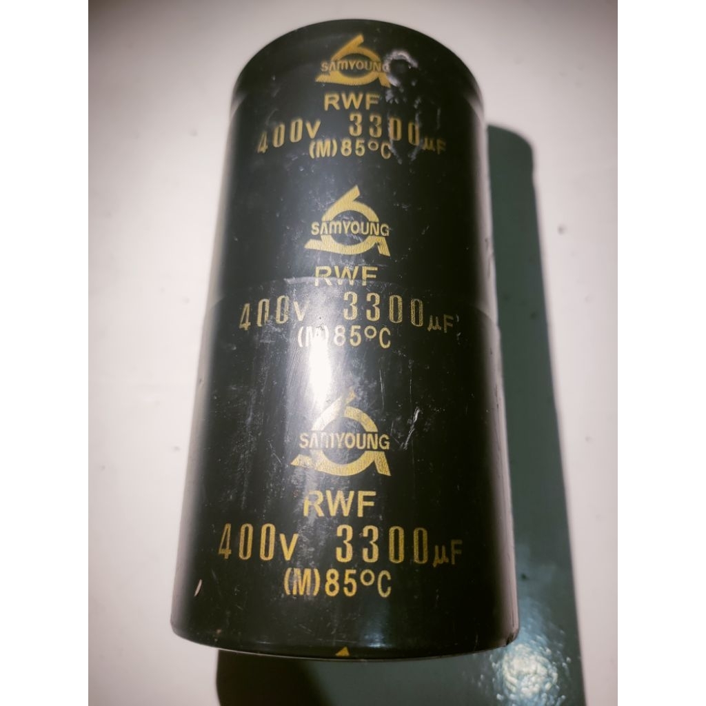 Elko/Elco KAPASITOR jumbo 400volt 3300uf original