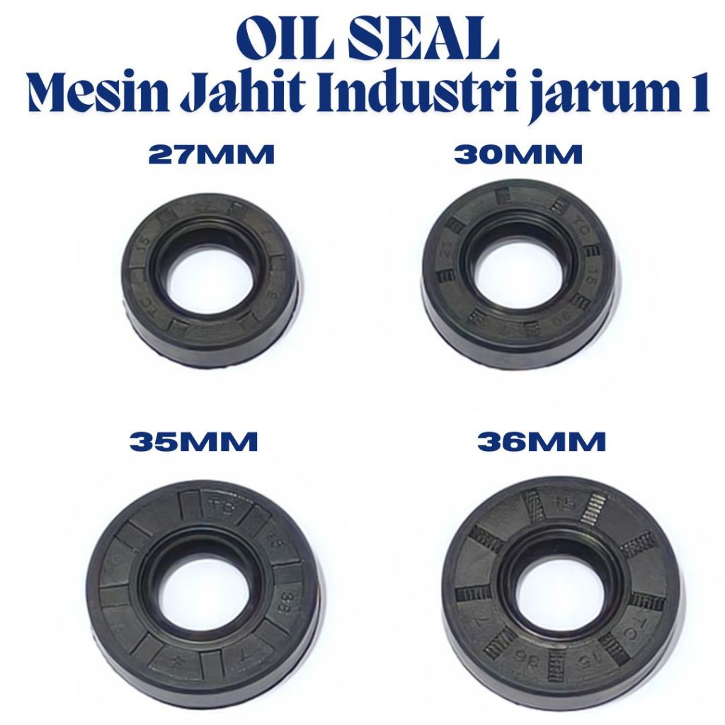 Seal Pulley / Oil Seal Mesin Jahit Typical High Speed Industri