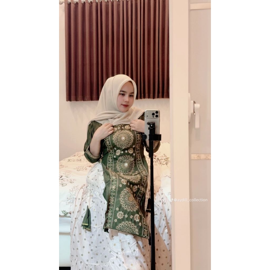 Gamis hindi lidah gerua terbaru