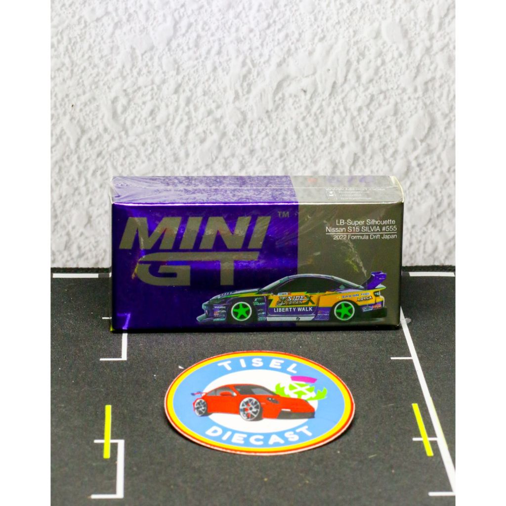 Mini GT 576 Nissan Silvia S15 LB Super Silhouette 2022 Formula Drift Japan (Terong)