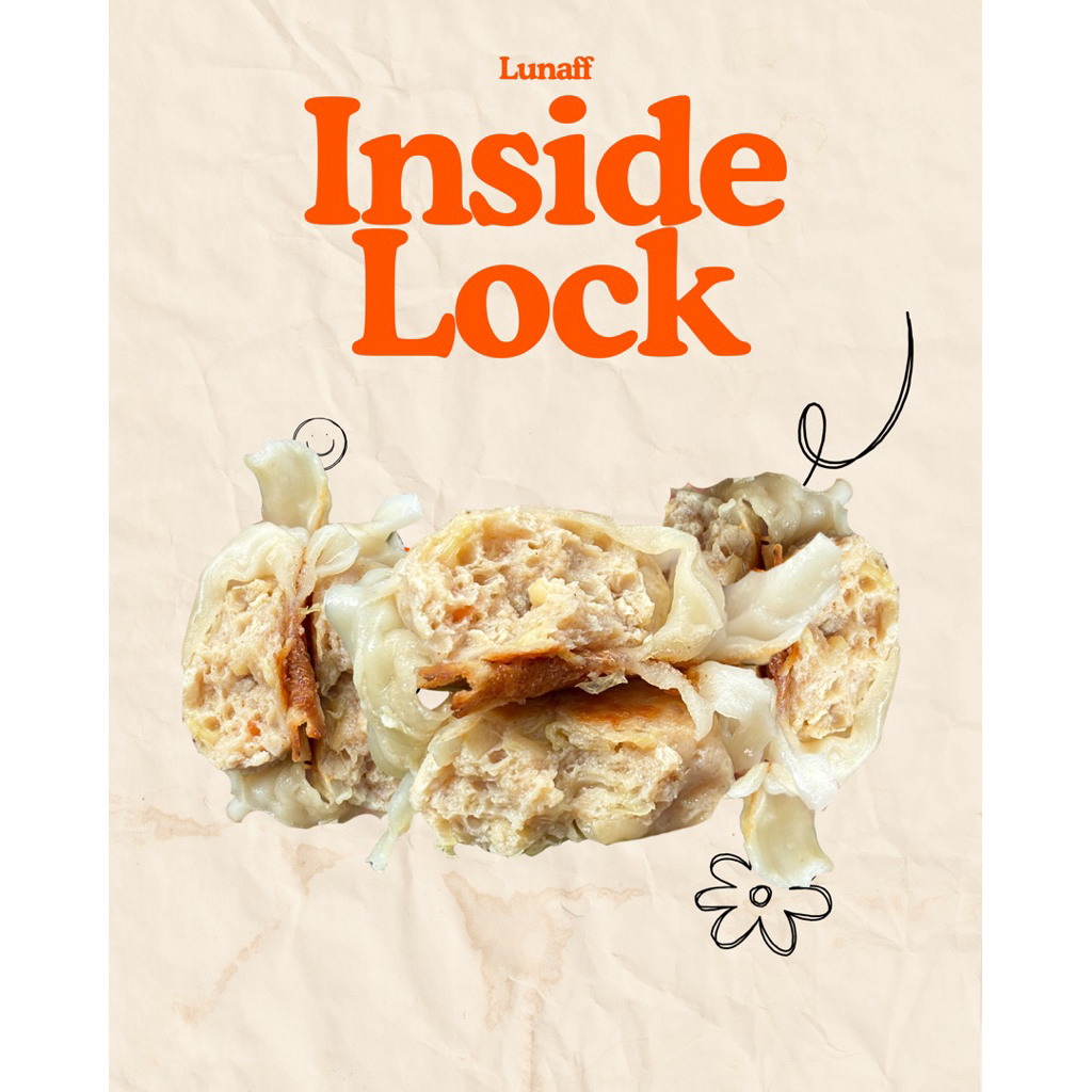 Frozen Mandu Korean Dumpling Homemade HALAL Isi 10PCS