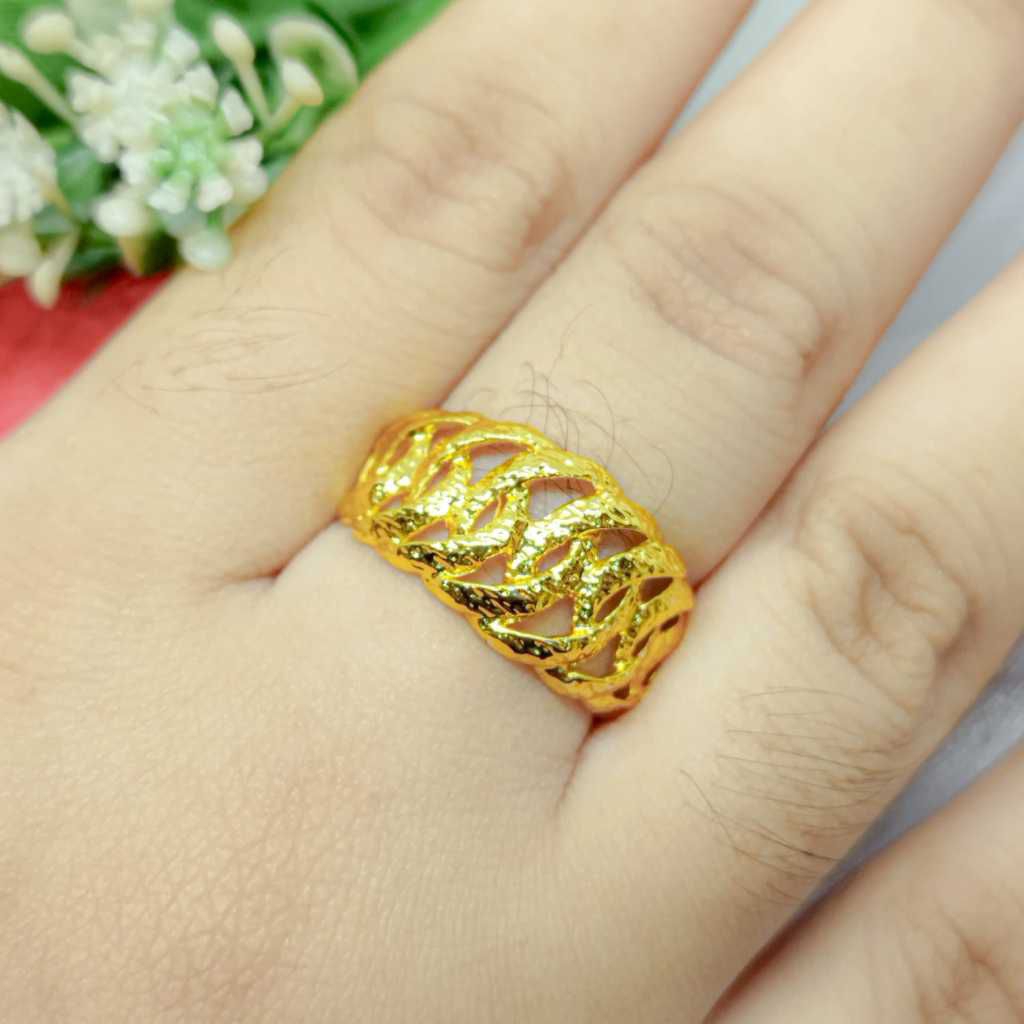 CINCIN BANGKOK PERHIASAN EMAS HONGKONG LAPIS EMAS 24K