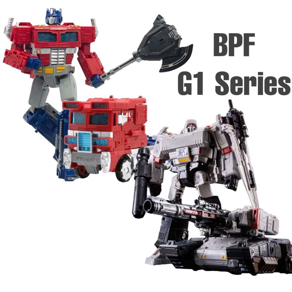 Robot Action Figure BPF TOY Transfomasi G1 Series OPTIMUS PRIME Orion Pax - MEGATRON D- 16 - ULTRA M