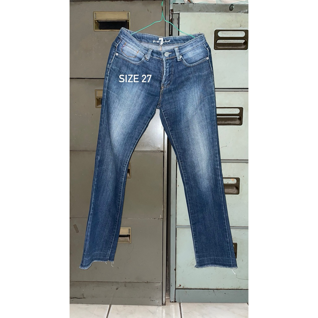 Preloved Jeans Wanita (Cutbray, Wide leg)