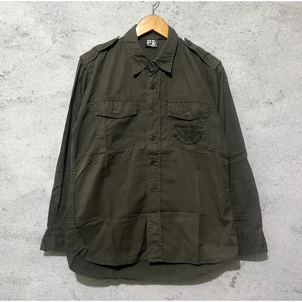 Avirex kemeja army like new