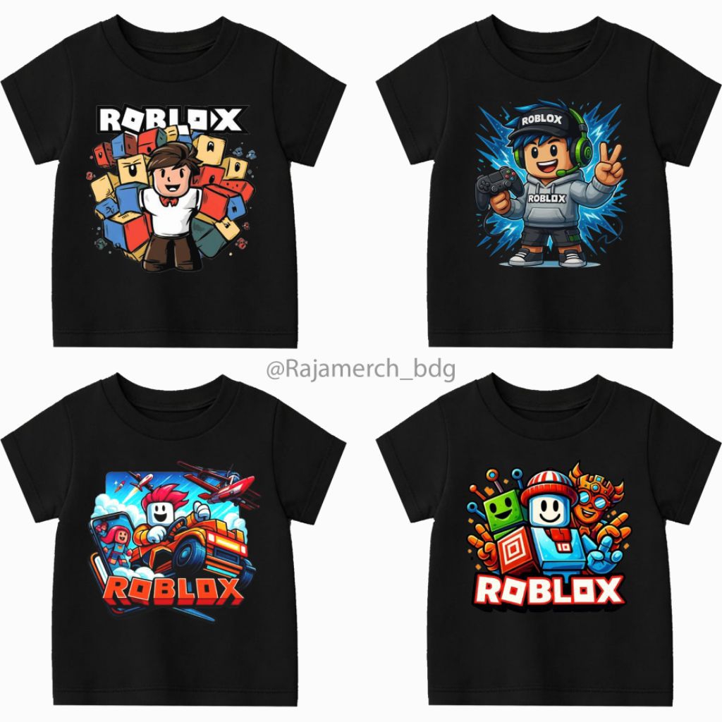 BAJU KAOS ANAK ROBLOX KAOS ATASAN ANAK ROBLOX