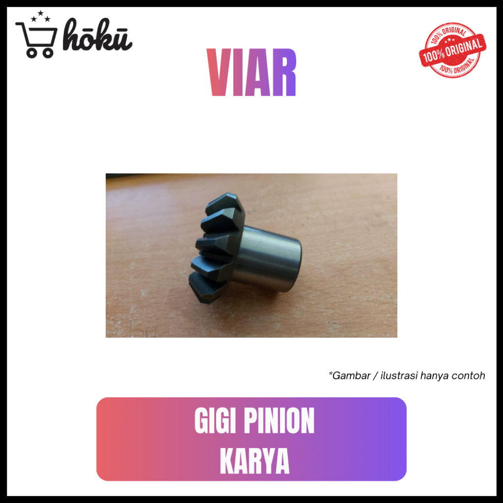 VIAR KARYA - Gigi Nanas / Gigi Pinion Roda Tiga Sparepart Viar